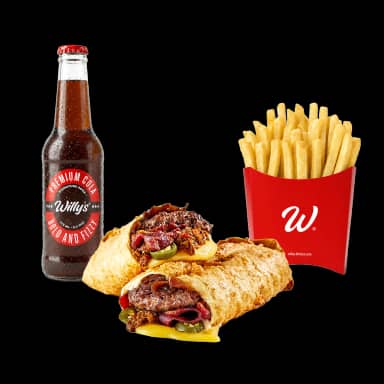 Willy's Nacho Burger Meal