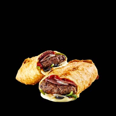 Nacho Pizza Burger
