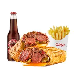 Double Chili Hotdog Meal