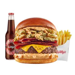 Fire Cracker Burger Meal