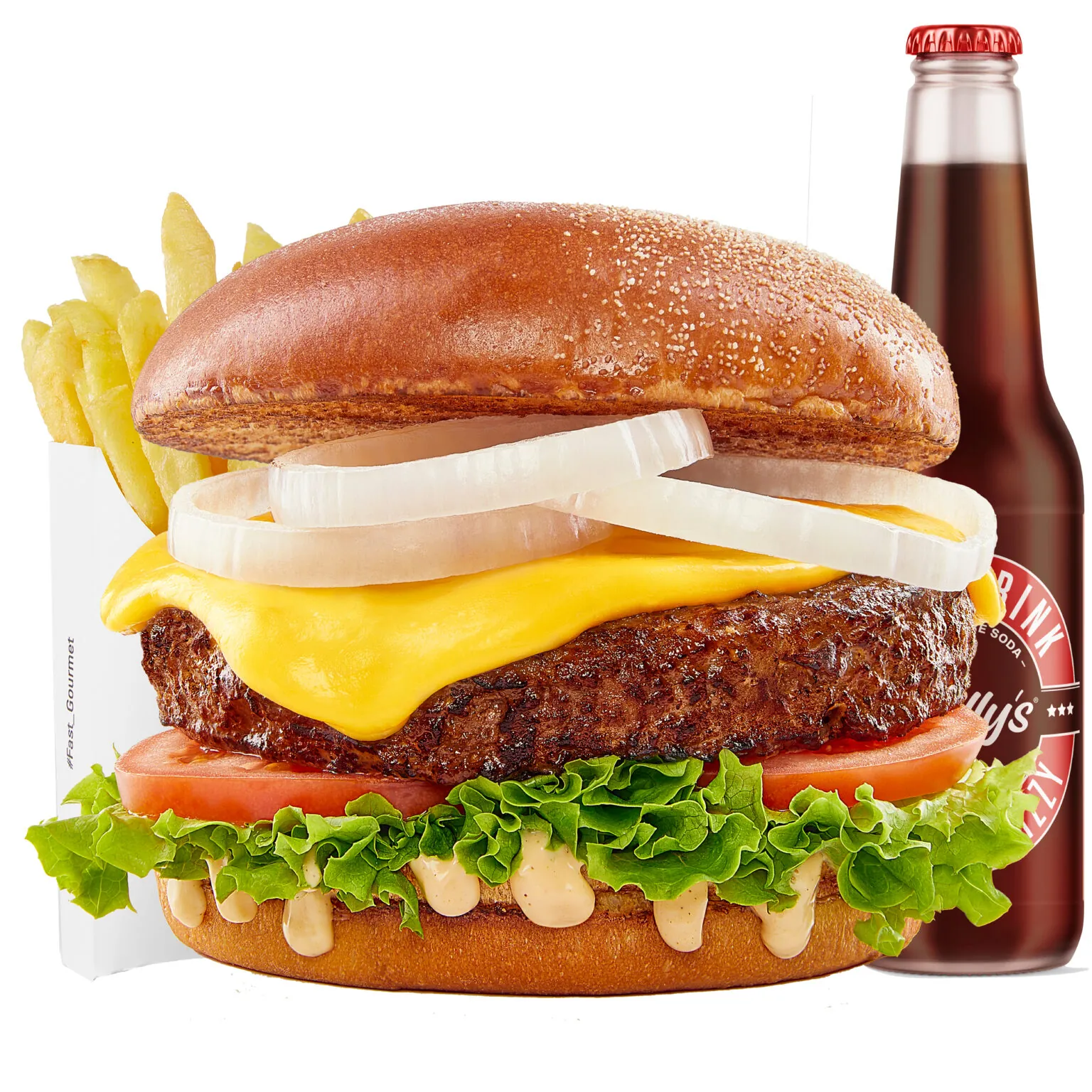 Original Cheese Burger Meal<span> - </span>200 gm