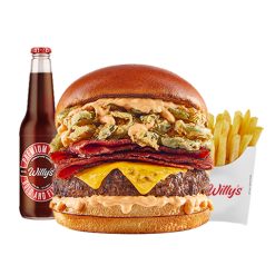 Fire Cracker Burger Meal