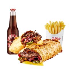 Willys Nacho Burger Meal