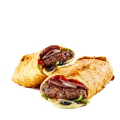 Nacho Pizza Burger
