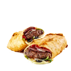 Nacho Pizza Burger